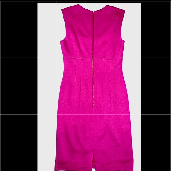 ANTONIO MELANI size 2 sexy sheath midi dress worn slit and twisted straps - Picture 5 of 8